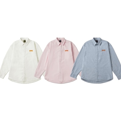 2022F/W スモール フレイム ロゴ オックスフォード シャツ
