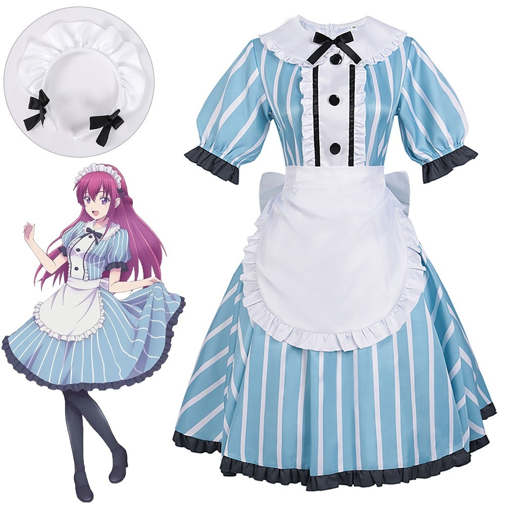 女神カフェコスプレ小野白菊鳳凰寺紅葉鶴河水月島流星幕沢桜コスプレ 5,102円