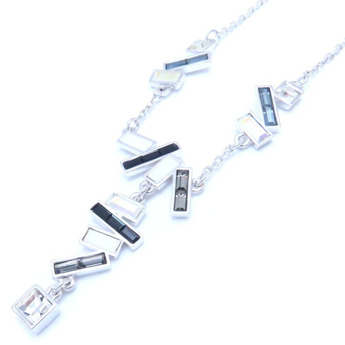 イナラ Yスタイル オーロラ ネックレス クリスタル 835018 シルバーメッキ/293733【中古】