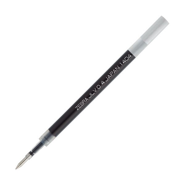 (まとめ) ゼブラ サラサドライ用リフィル0.4mm 青 RJLV4-BL 1セット（10本） (×10セット)