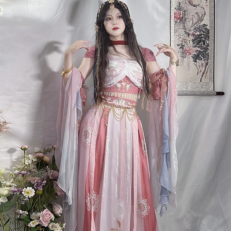 コスプレ 敦煌姫異域風情漢服女飛天西域神女スーツ 6,804円
