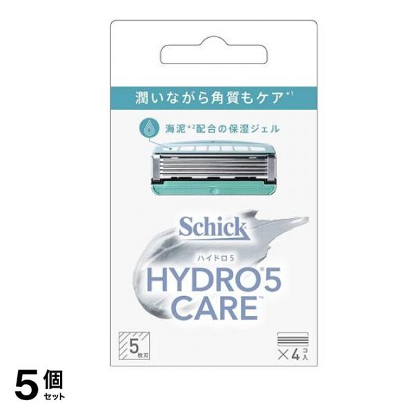 Schick シック ハイドロ5ケア 替刃 4個入 5個セット
