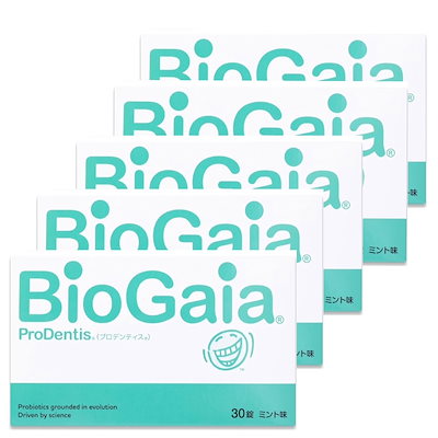 Qoo10] BioGaia プロデンティス 30錠入 5箱