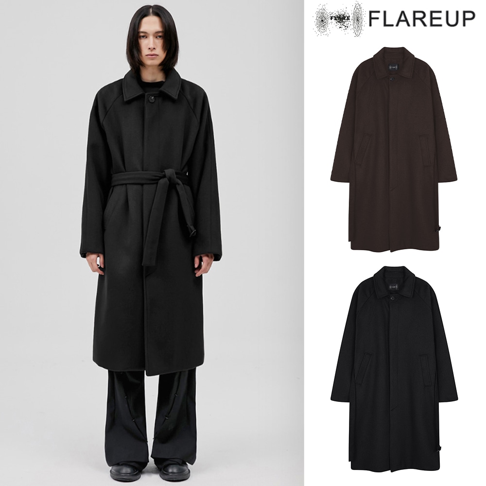 【FLAREUP】Raglan Balmacaan Long Coat