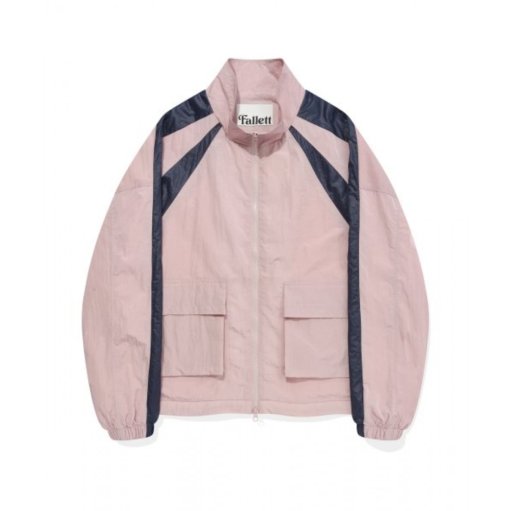 ファレットアウトポケットウインドブレーカーピンク