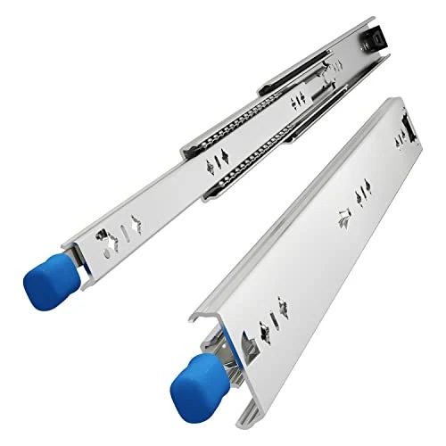 色：幅53mm サイズ：1000mm VADANIA 重量用スライドレール ロック付き 1000mm