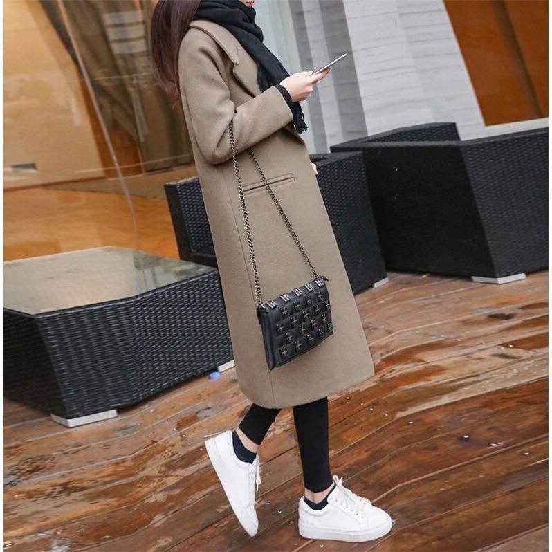 5192.美シルエットロングチェスターコート（ベージュ）2019 春夏 sale アウター ジャケット 美ライン おしゃれ きれいめ ウール オフィス ビジネス お出かけ パーティー 女子会 普段使い