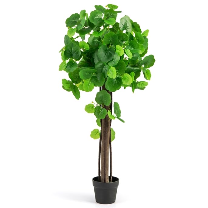 人工観葉植物 高さ115cm フェイク植物 フェイクグリーン 大型 造花 インテリア 人工 観葉植物 観葉樹 鉢植え 植木 簡単保养 水やり不要 空気清浄 害虫駆除不要