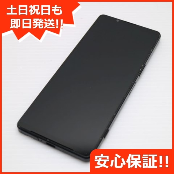 良品中古 Xperia 1 IV SO-51C ブラック スマホ 白ロム 中古 土日祝発送OK 60
