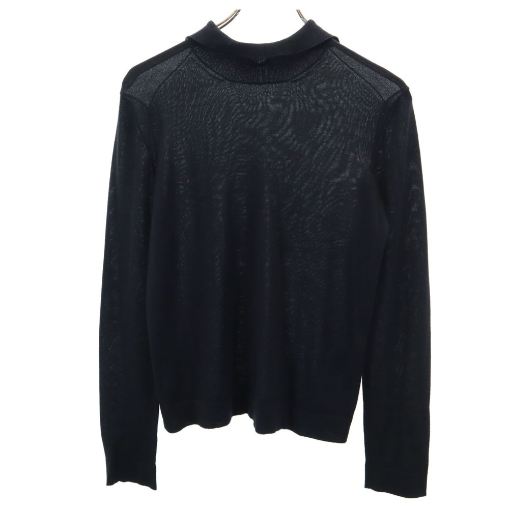 カシミヤブレンド 長袖 セーター 38 ブラック系 ニット レディース
