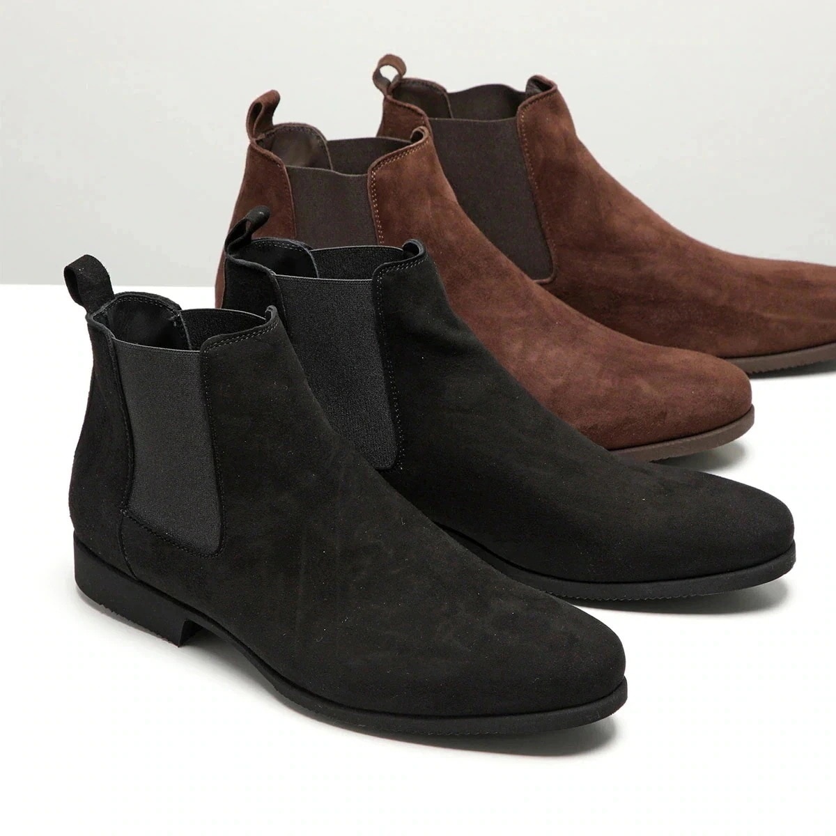 FERRANTE フェランテ サイドゴアブーツ JUST CAMOSCIO GUM LIGHT ジャスト メンズ スウェード ビブラムソール レザーシューズ 革