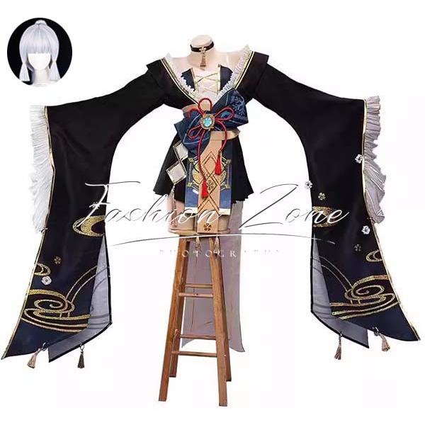 原神 げんしん 風 神里綾華 霜刃 コスプレ衣装 ウィッグ cosplay ハロウィン 演出服 変装