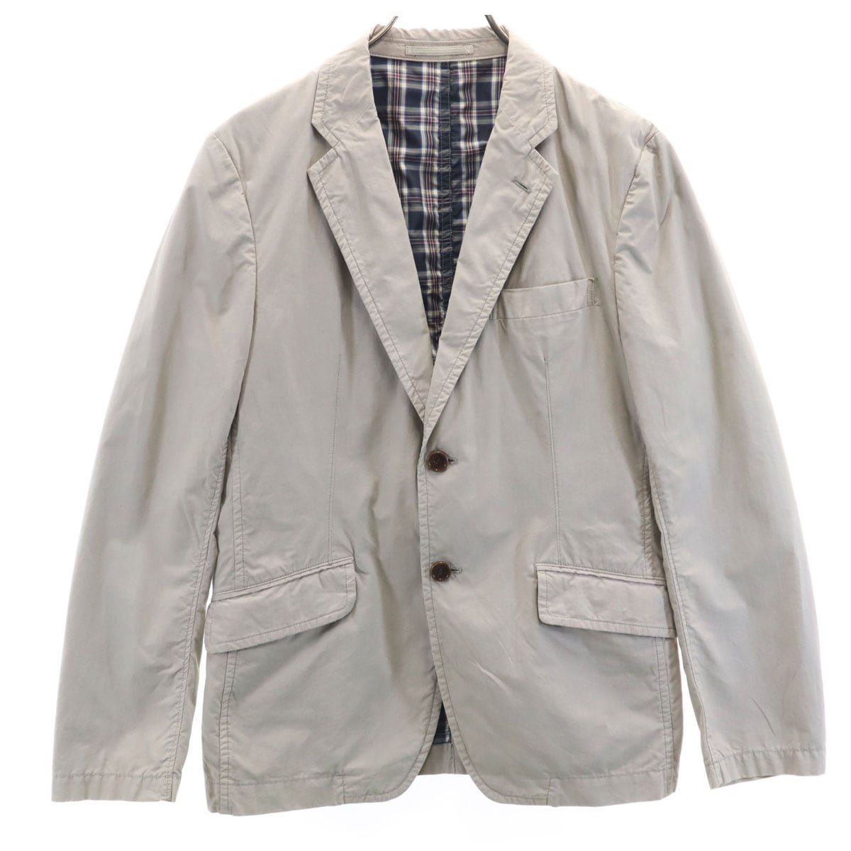 COMME des GARCONS HOMME コムデギャルソンオム 2011年 日本製 テーラードジャケット XS グレージュ メンズ 古着