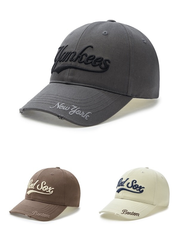 3ACPV035N 正規品保証 関税負担なし 韓国限定販売 冬の新商品 男女共用 バーシティ ビンテージ ストラクチャー ベースボールキャップ ニューヨークヤンキース