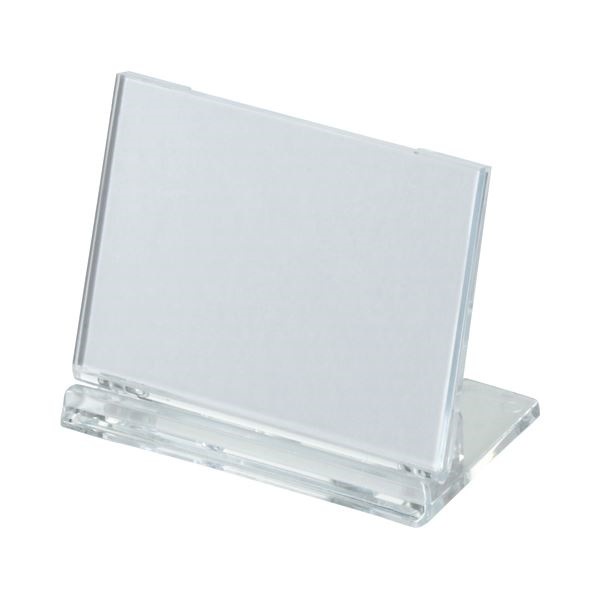 （まとめ） 光 カード立て 可動式 W65xH45mm 透明 UC3-1 1個 [x300セット]