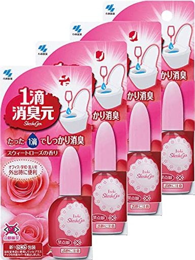 【まとめ買い】一滴消臭元 スウィートローズの香り...のサムネイル