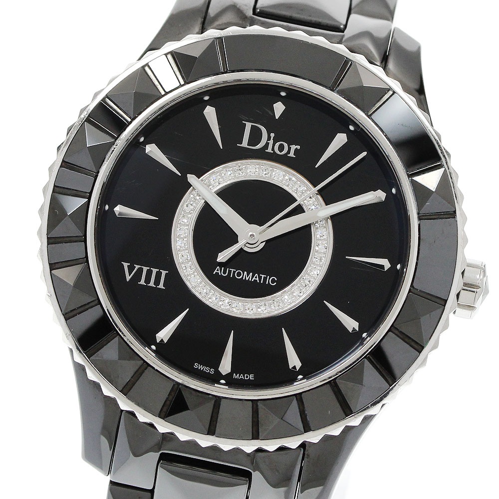 ディオール Dior CD1245E0 ユィット VIII ダイヤ 自動巻き メンズ _942551【中古】