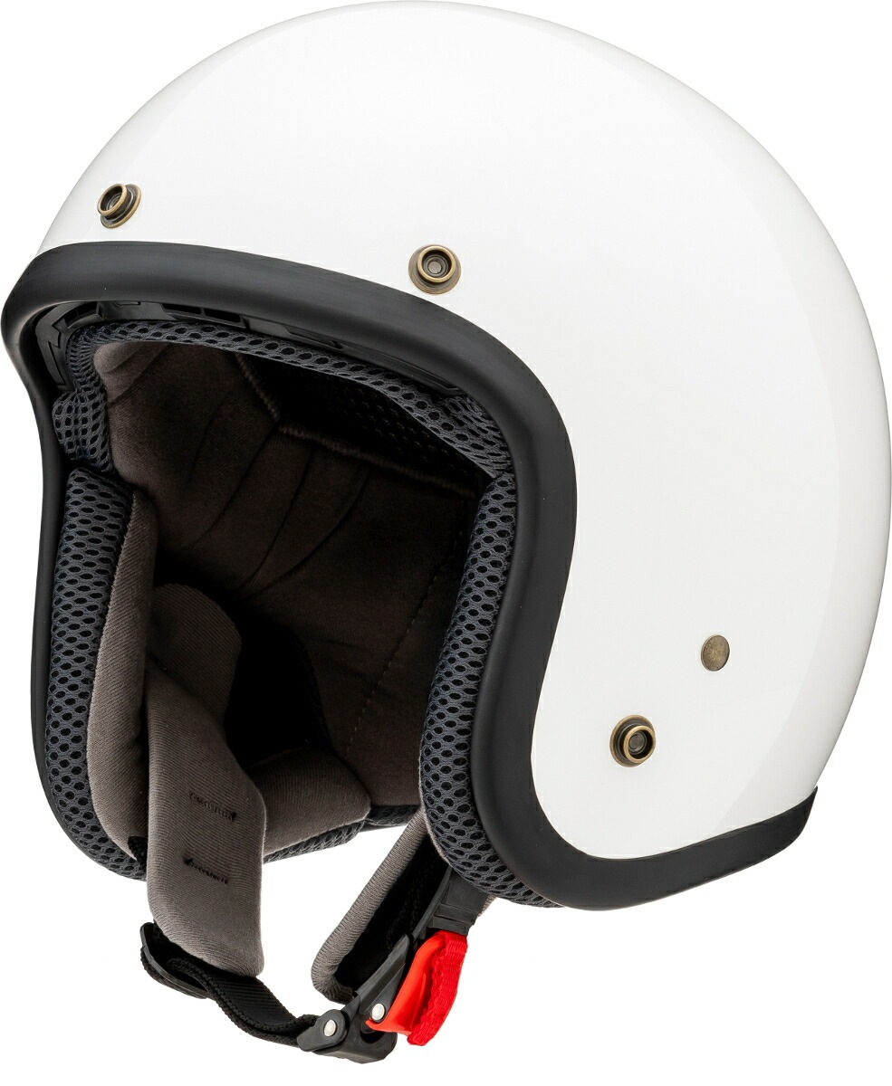山城(yamashiro) バイク用 ヘルメット ジェット 全排気量対応 YH-001 山城ジェットヘルメット パールホワイト Mサイズ YH001P.WH/M 7,465円