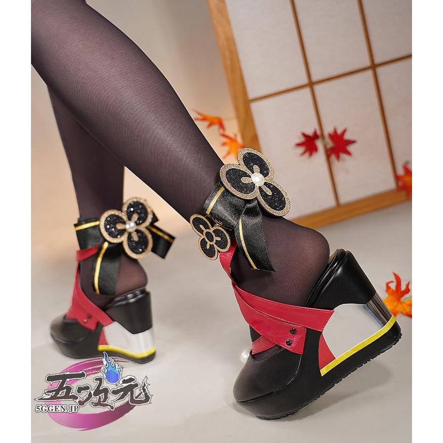 原神　コスプレ　千織　ちおり　靴