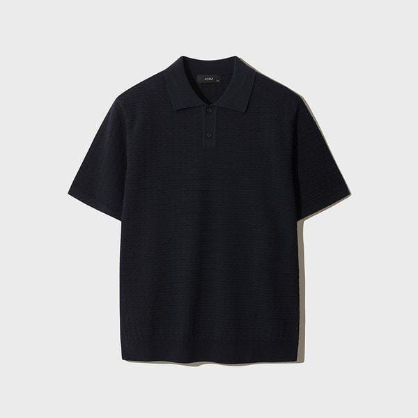 男性スクエア組織変形カラーTシャツ3色BSCG2CET1104