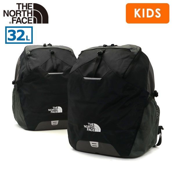 新品 ノースフェイス キッズ 大容量リュック　32L 小学生〜中学生　習い事 Qoo10] ザノースフェイス 日本正規品 リュック キッズ 大容量 通