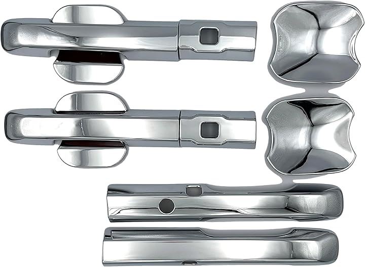 ステップワゴン スパーダ エアー RP6 RP7 RP8 RP系 カスタム 外装 パーツ アクセサリー ドアハンドルカバー ドアハンドルプロテクター セット(メッキ)