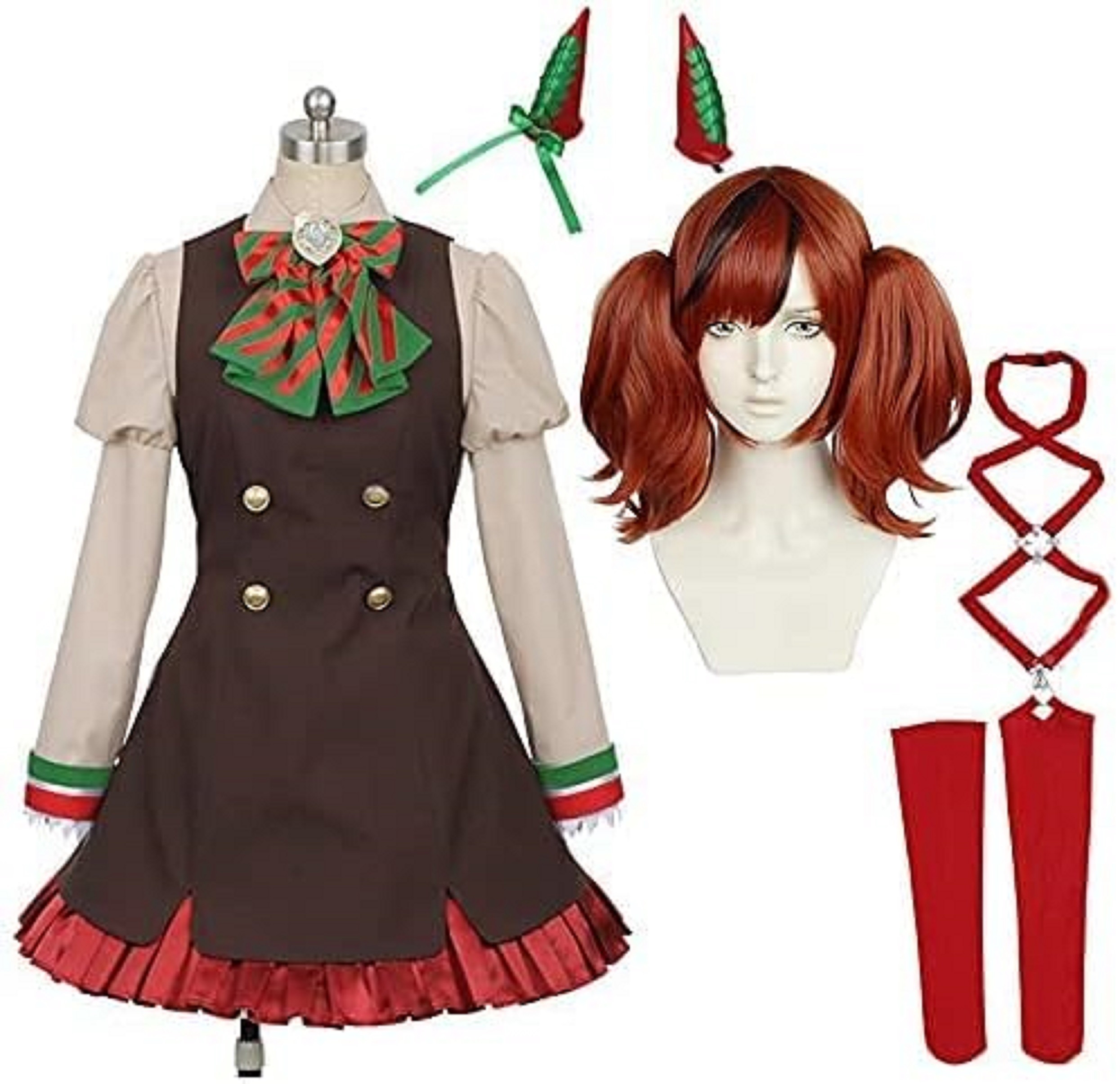 コスプレ衣装 ウィッグ付き ナイスネイチャ ウマ娘 プリティーダービー 勝負服 クリスマス ハロウィン 演出服 学園祭仮装