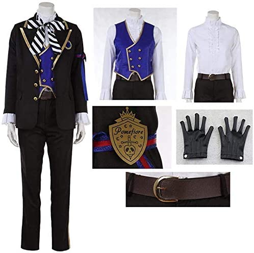 即納 エペル フェルミエ ツイステ コスプレ 衣装 オクタヴィネル寮 寮服 ジェイド リーチ コスチューム