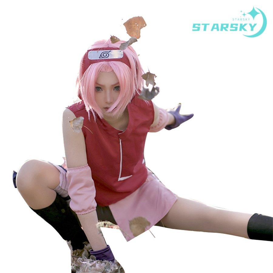 NARUTO 　ナルト　 春野サクラ 風　コスプレ衣装　コスチューム　服 　ハロウィン イベント