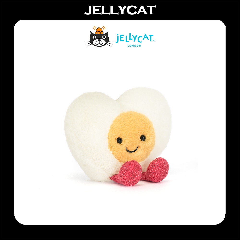 Amuseables Heart Boiled Egg ぬいぐるみ