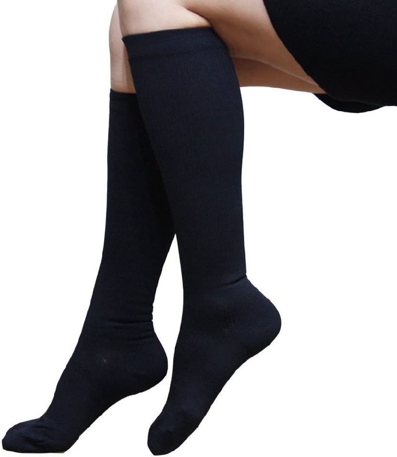 エナジック ハイソックス 2足組【正規品】 着圧ソックス レディース BiBI ドレナージュ グラントイーワンズ 着圧靴下 着圧くつ下