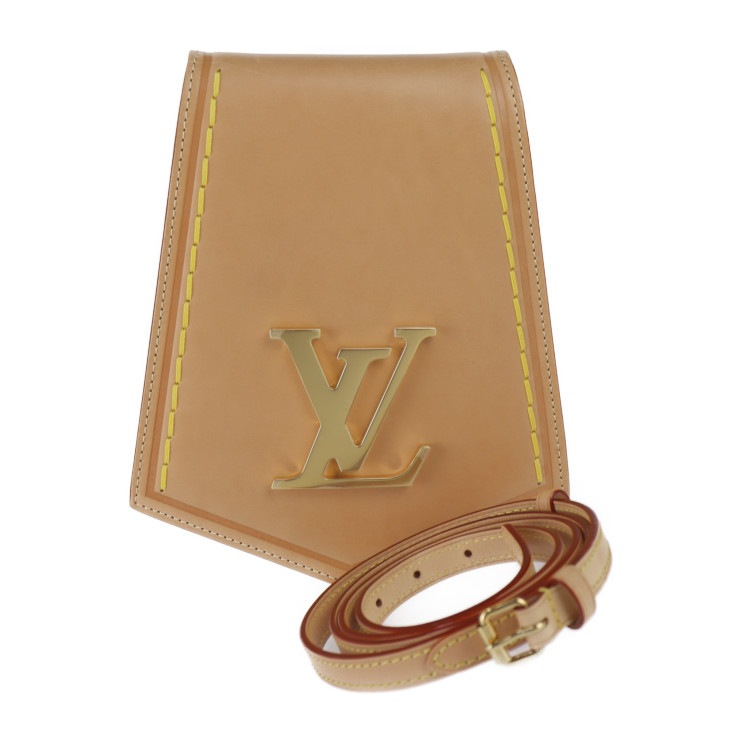 美品 LOUIS VUITTON ルイ ヴィトン キーベルXL PM M22368 ショルダーバッグ レザー ベージ【本物保証】