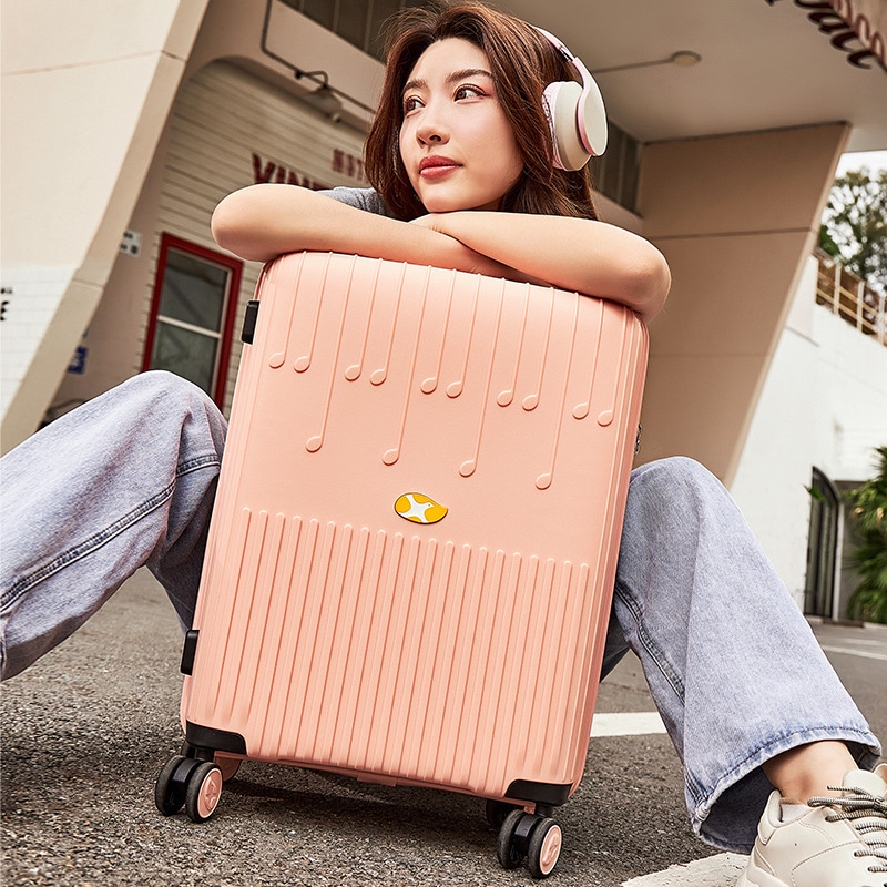 【複数のモデルとカラー】新入生パスワードボックス超軽量pp大容量トロリーケース出張用20インチポータブル搭乗ケース