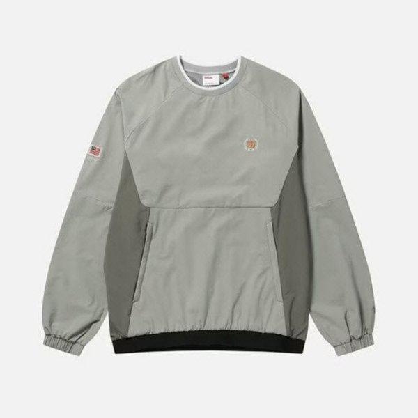 M 長袖Tシャツ LQC W243003GTW91-KHA スイングパネル デュアル ピステ