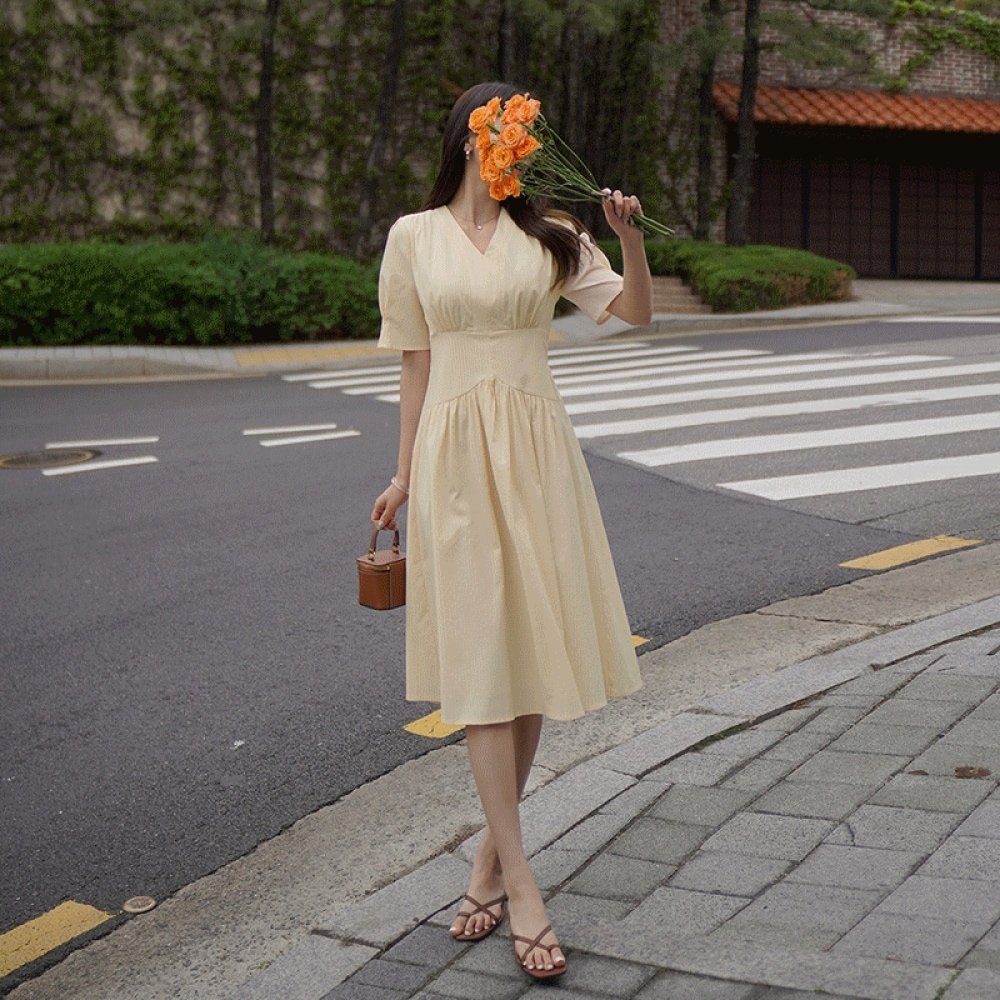 クリック＆ファニー REELVE シャーリングドレス