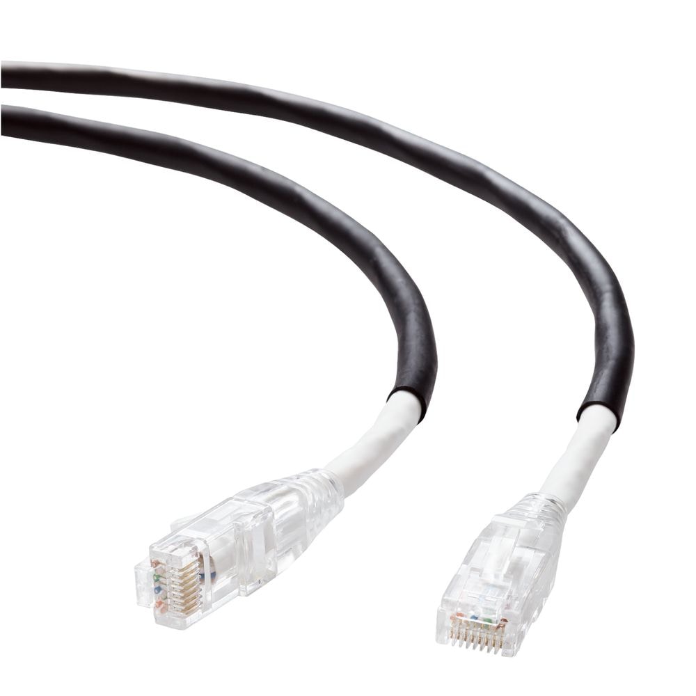 エレコム LANケーブル CAT6A 50m 屋外用 PoE++ 対応 高速 10Gbps ストレート 耐候性 雨・日光に強い イーサネットケーブル RJ45（ブラック） LDGPAOSBK50