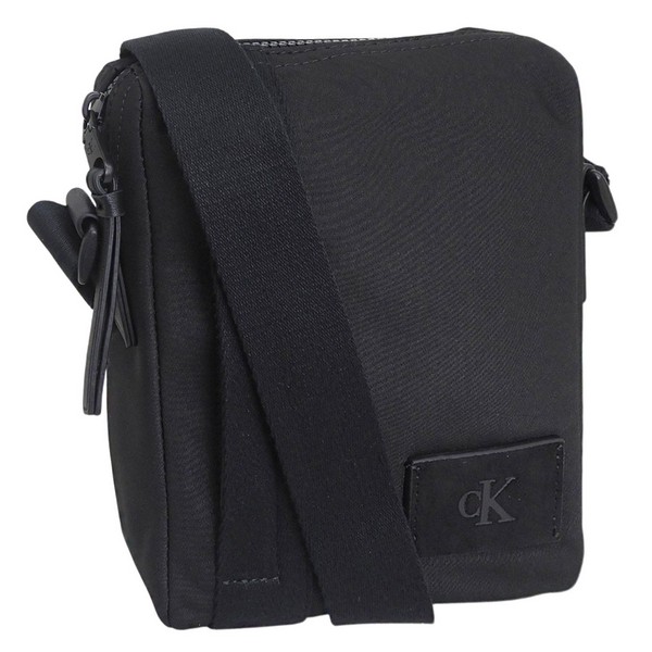 カルバンクライン バッグ メンズ ショルダーバッグ ブラック CANVAS MIX REPORTER LV04D3366G-BLACK CALVIN KLEIN