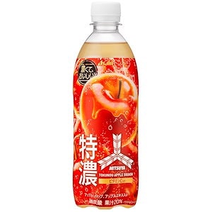 アサヒ飲料 三ツ矢 特濃アップルスカッシュ 500ml×24本 [サイダー]