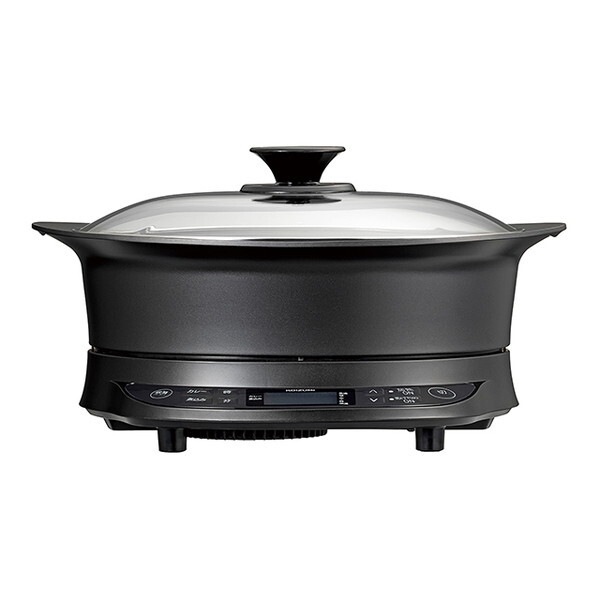 KIH1413K ブラック IHグリルなべ (1400W)