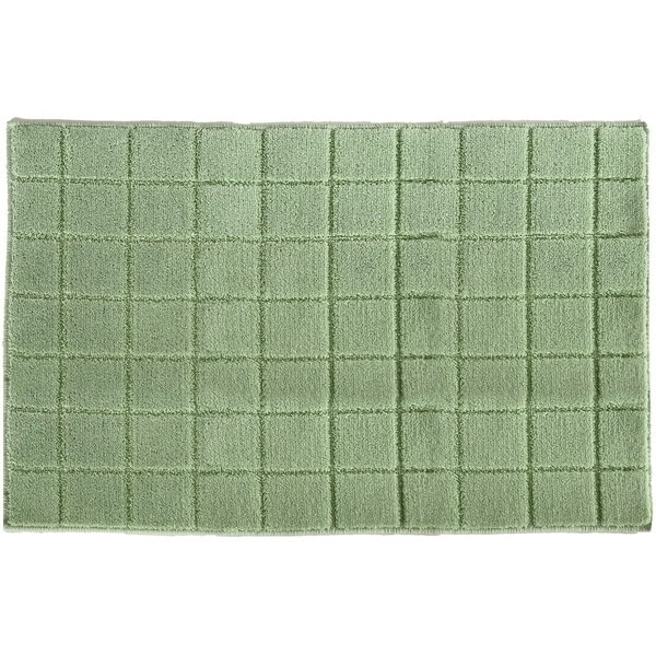 マルナカ 6475 日本製 抗菌防臭&吸水速乾バスマット レチカータ LLサイズ 60×90cm グリーン メーカー直送