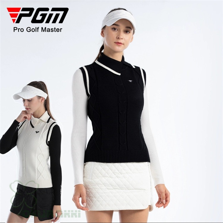 ゴルフ GOLF ウールセーター 秋 冬 レディース コート ゴルフウェア ニットセーター 防寒 暖かい プレゼント ギフト2410nvster05