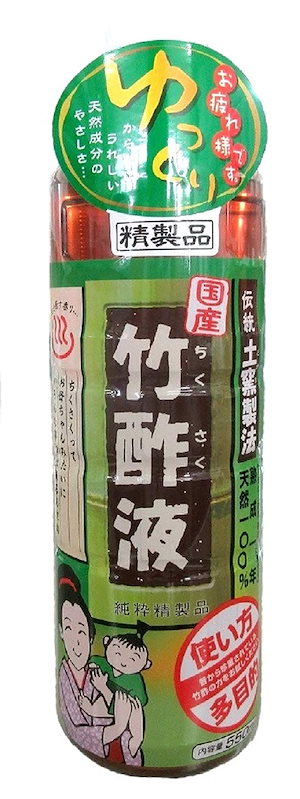 【まとめ買い】高級竹酢液　５５０ＭＬ 容量550ML×24点セット 日本漢方研究所 入浴剤