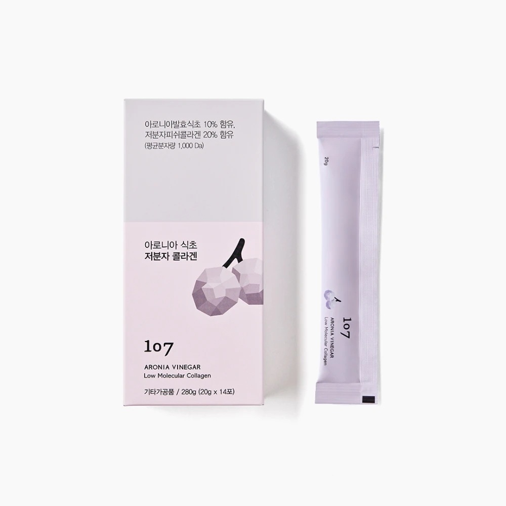 [韓国45万Youtuber アランpick] アロニア酢 低分子コラーゲン 20gx14包