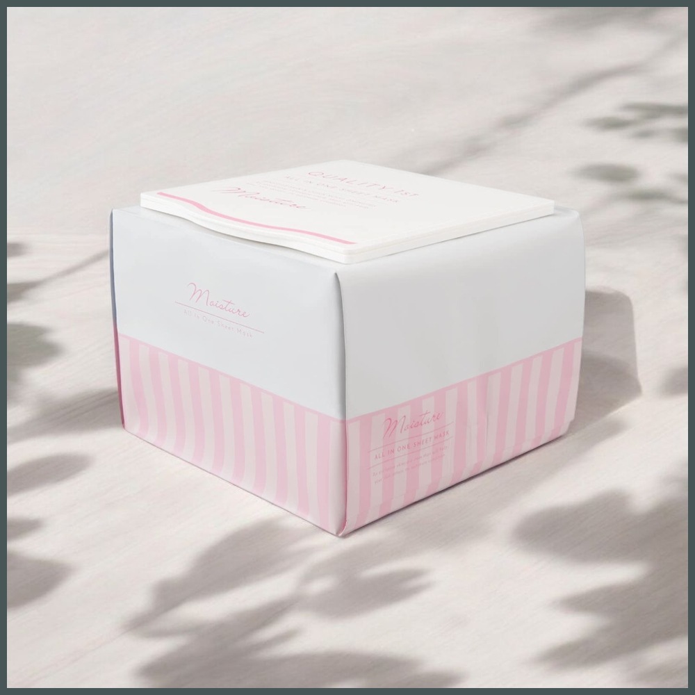 クオリティファースト(Quality 1st) オールインワンシートマスク モイスト EXII 50枚入 フェイスマスク 50シート (x 1) 保湿