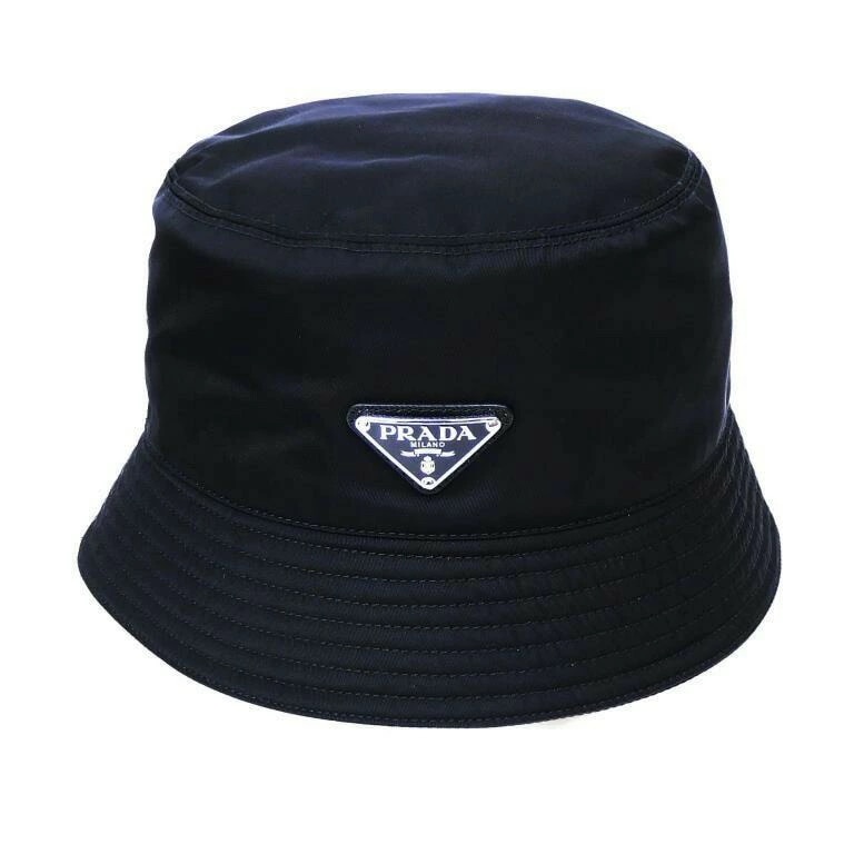 Re-Nylon バケットハット 2HC137 黒 【中古】(69997)