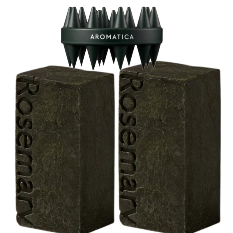 スカルプスケーリングシャンプーバー135g 1+1 ,デュアルスカルプケアシャンプーブラシ1個