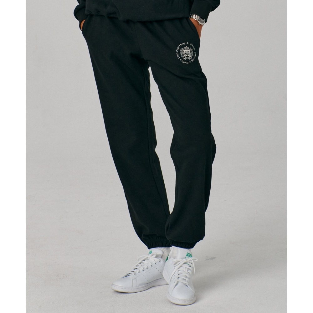 ペーパーボーイ・カウンティ・スウェットパンツ-ブラック