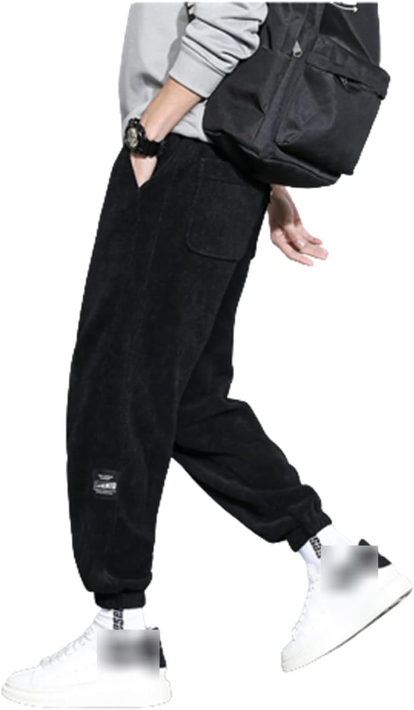 コーデュロイパンツ 裏起毛 メンズ ジョガーパンツ 厚手 裏ボア 秋 冬 ロングパンツ カジュアル スウェットパンツ 大きいサイズ 保温ウェア 秋 冬 長ズボン 男性用