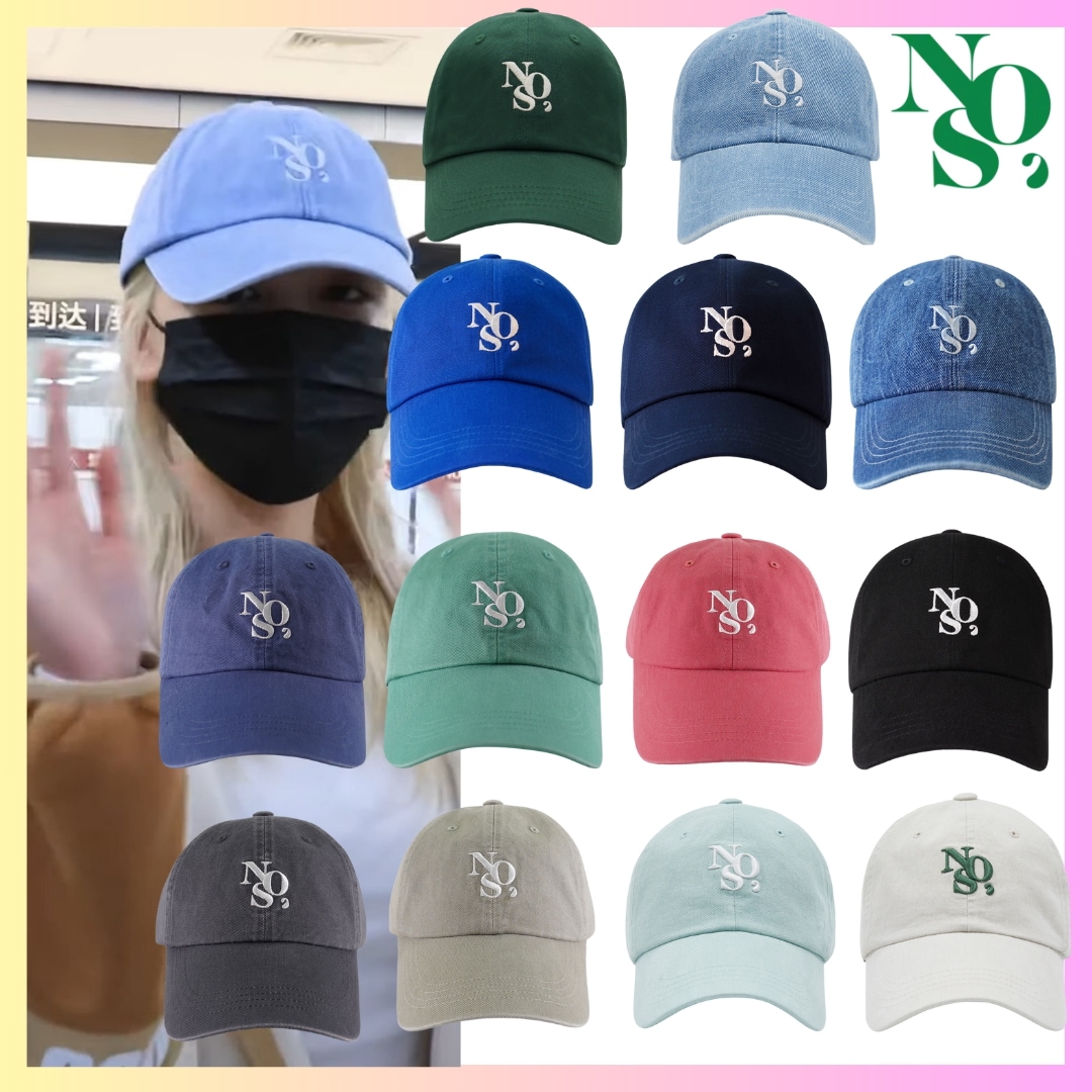 [IVE リズ, TXT スビン /,スジ 着用] Main Logo Ball Cap - 13色 帽子 レディース 韓国 帽子 キャップ + FREE GIFT