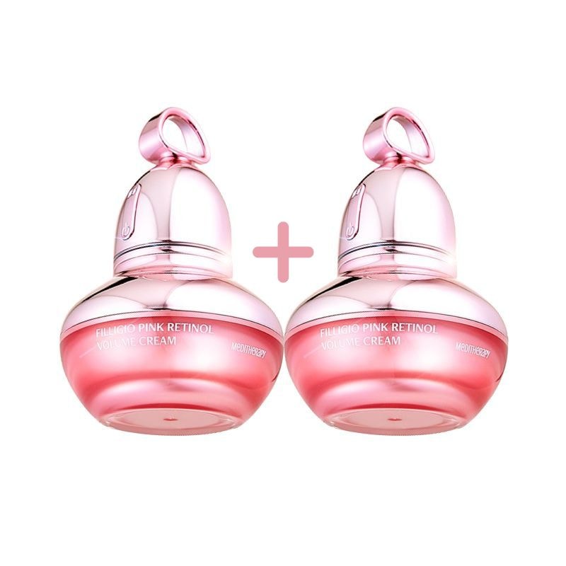 [1+1] [美顔器付き] フィリジオ ピンク レチノール ボリュームクリーム+美顔器セット